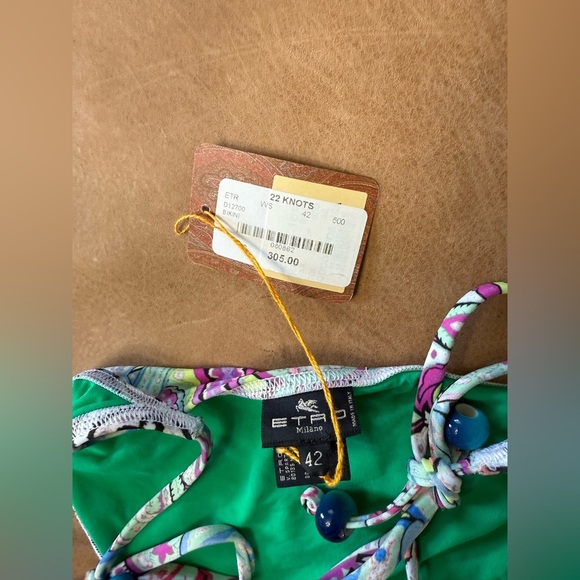 NWT ETRO Paisley Bikini Bottom Women’s Size 42 (US 6) $305 MSRP - Picture 4 of 9